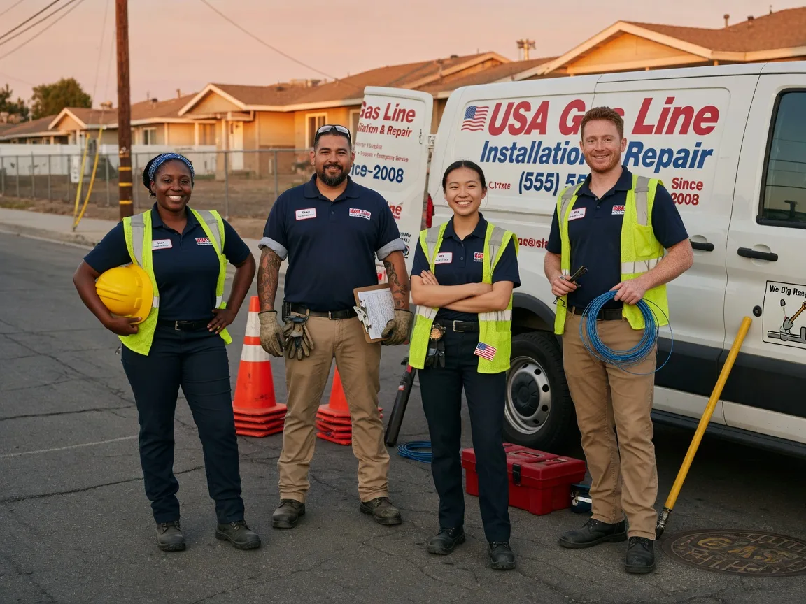 Gas Line Installation company in Headrick, OK